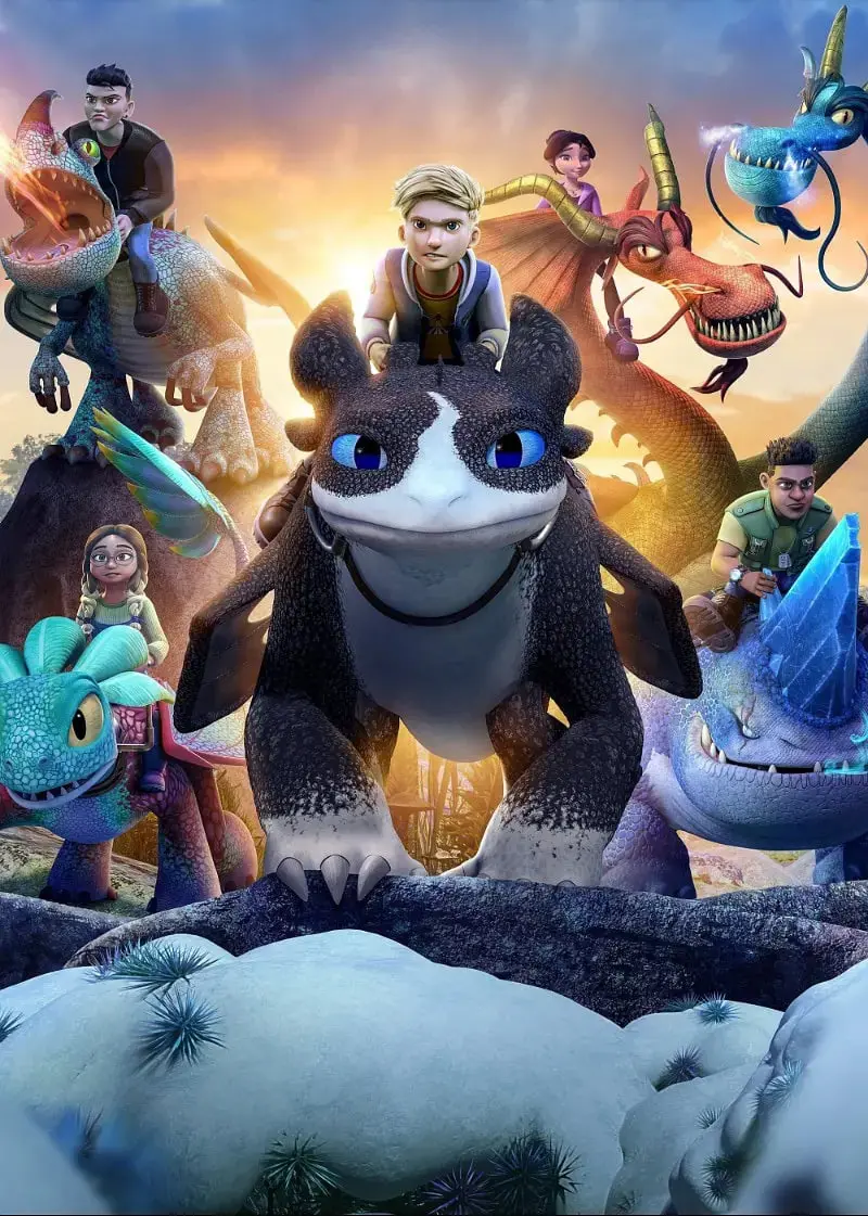 《驯龙高手：九大王国》第六季：少年驭龙再启程，奇幻冒险燃爆今夏！